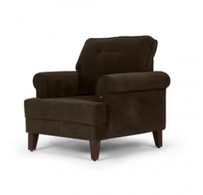 Dreamer Plus Sofa Brown - Single Seater by Wakefit